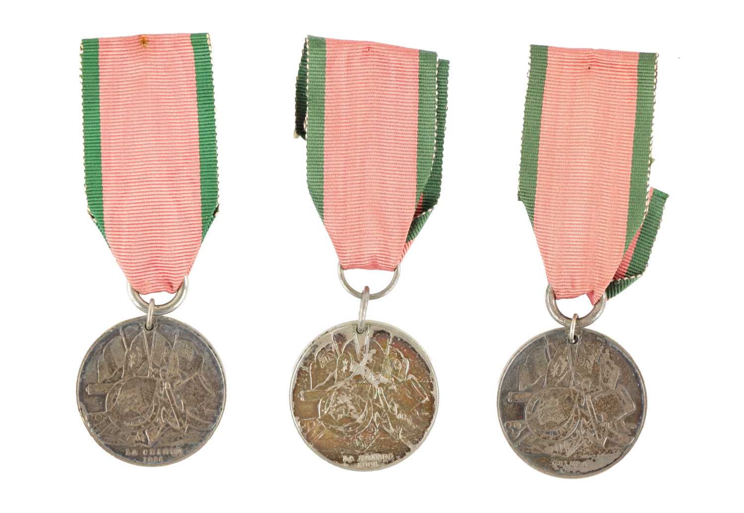 Lot 857 - A COLLECTION OF THREE TURKISH CRIMEA MEDALS
