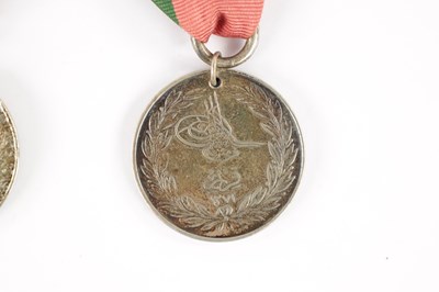 Lot 857 - A COLLECTION OF THREE TURKISH CRIMEA MEDALS