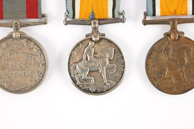 Lot 853 - A COLLECTION OF FIVE WAR MEDALS