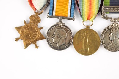 Lot 884 - A GROUP OF SIX WW1 MEDALS