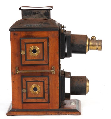 Lot 589 - A 19th CENTURY MAHOGANY AND BRASS BIENNIAL...