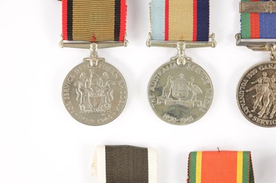 Lot 871 - A COLLECTION OF SEVEN WW2 SERVICE MEDALS