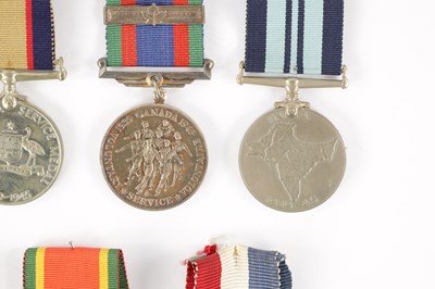 Lot 871 - A COLLECTION OF SEVEN WW2 SERVICE MEDALS