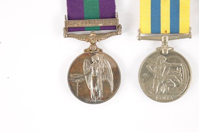 Lot 841 - TWO GENERAL SERVICE MEDALS AND A BRITISH KOREA MEDAL