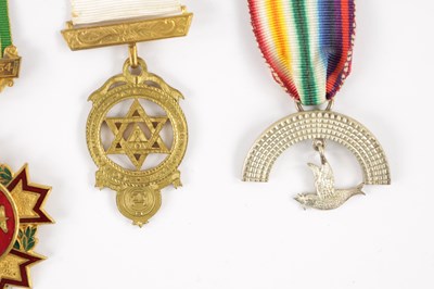 Lot 849 - A COLLECTION OF MASONIC AND ORDER OF THE BUFFALOES MEDALS