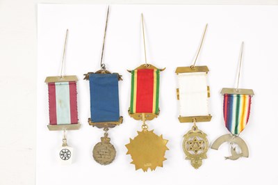 Lot 849 - A COLLECTION OF MASONIC AND ORDER OF THE BUFFALOES MEDALS