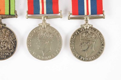Lot 903 - TWO BRITISH WAR MEDALS 1939-45 AND TWO DEFENCE MEDALS