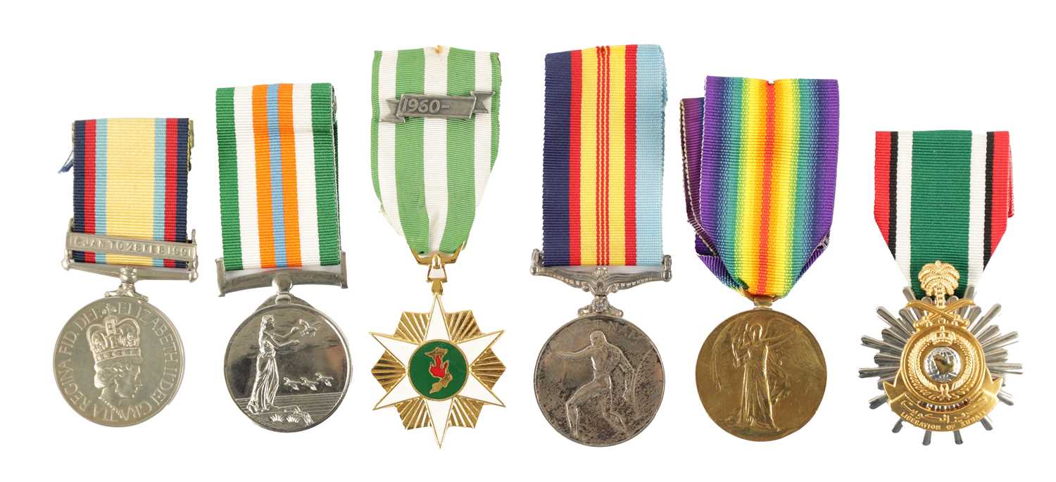 Lot 838 - A COLLECTION OF SIX VARIOUS MEDALS