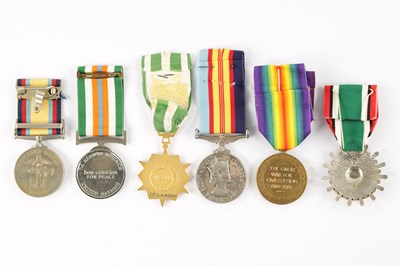 Lot 838 - A COLLECTION OF SIX VARIOUS MEDALS