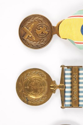 Lot 860 - A MIXED COLLECTION OF NINE MEDALS