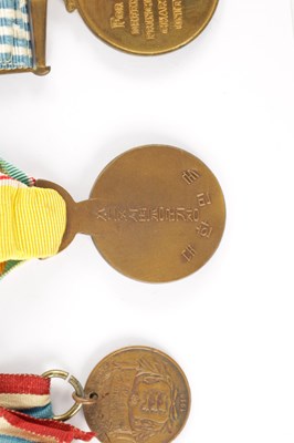 Lot 860 - A MIXED COLLECTION OF NINE MEDALS