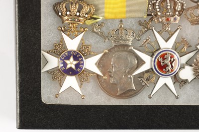 Lot 913 - A GROUP OF FOUR COMMANDER’S MEDALS