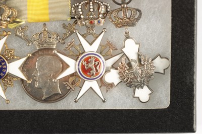 Lot 913 - A GROUP OF FOUR COMMANDER’S MEDALS