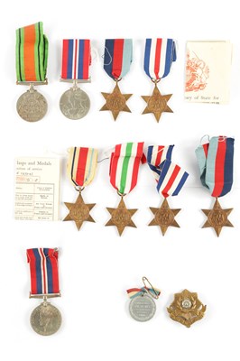 Lot 868 - TWO WW2 BOXED MEDAL GROUPS