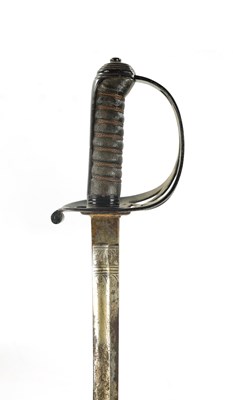 Lot 811 - A 19TH CENTURY RIFLE BRIGADE OFFICERS SWORD