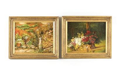 Lot 1042 - A PAIR OF OILS ON CANVAS