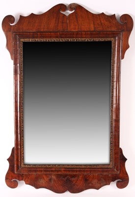 Lot 697 - A good 18th Century Walnut cushion framed...