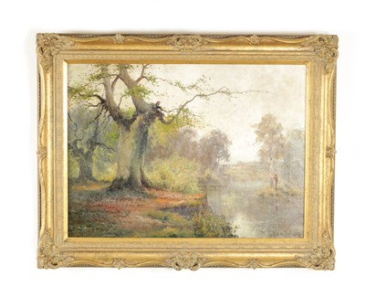 Lot 1029 - ARTHUR DE BREANSKI. OIL ON CANVAS