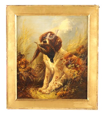 Lot 955 - A 19TH CENTURY OIL ON CANVAS