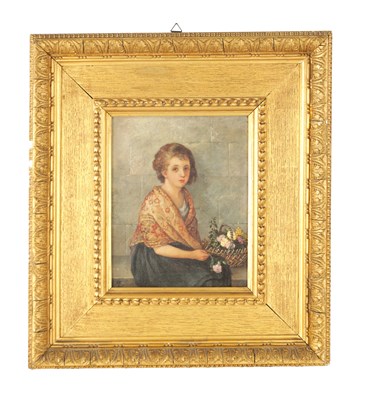 Lot 1121 - ALBERTA FRANK (BRITISH ACTIVE 1877). A LATE 19TH CENTURY OIL ON CANVAS