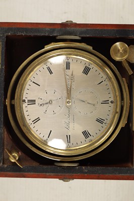 Lot 1254 - LITHERLAND, DAVIES & CO., LIVERPOOL. A SMALL MID 19TH CENTURY TWO-DAY MARINE CHRONOMETER