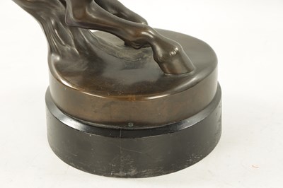 Lot 1026 - ATT. ANTON GRATH. AN EARLY 20TH CENTURY BRONZE SCULPTURE