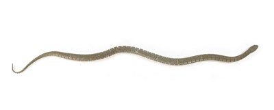 Lot 1060 - A LATE 19TH CENTURY ARTICULATED TOY SNAKE
