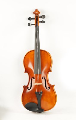 Lot 1111 - A CASED GERMAN VIOLA LABELLED BENEDIKT LANG, DATED 1982