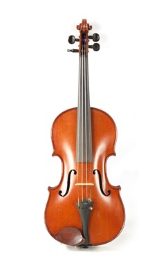 Lot 1112 - A CASED VIOLIN LABELLED JEAN BAPTISTE COLIN, ANNEE 1901