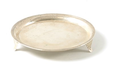 Lot 676 - AN EARLY 19TH CENTURY PORTUGUESE SILVER SALVER