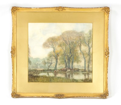 Lot 1132 - AN EARLY 20TH CENTURY WATERCOLOUR SIGNED BY DAVID BARKER