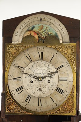 Lot 1324 - JOHN LAWSON, BRADFORD. A GEORGE III EIGHT DAY LONGCASE CLOCK