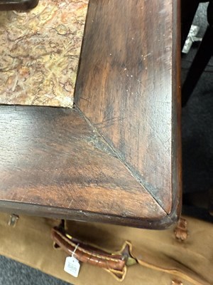 Lot 130 - A 19TH CENTURY CHINESE HARDWOOD ALTAR TABLE