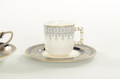 Lot 51 - A COLLECTION OF ROYAL WORCESTER INCLUDING FRUIT WORCESTER CUP AND SAUCER