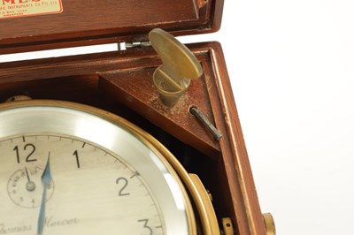Lot 1062 - THOMAS MERCER, ST. ALBANS. A MID 20TH CENTURY EIGHT-DAY MARINE CHRONOMETER