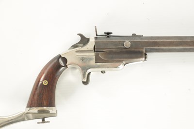 Lot 646 - FRANK WESSON, USA. A SCARCE .32 SINGLE-SHOT RIMFIRE POCKET RIFLE, MODEL 1870