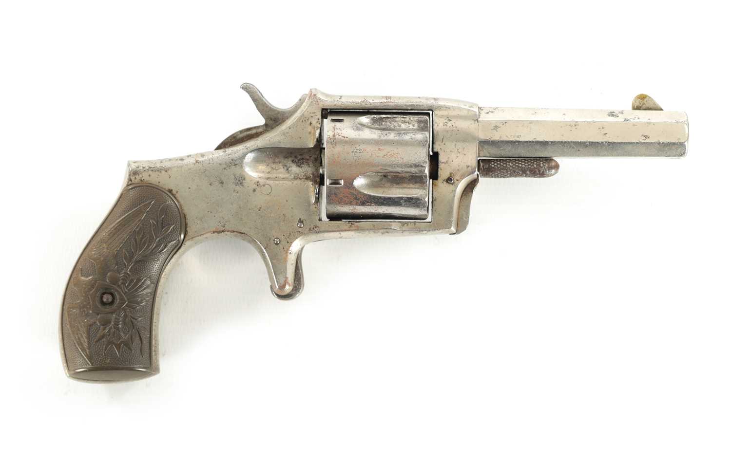 Lot 656 - A 0.41 CAL RIMFIRE ‘SMOKER’ REVOLVER BY IVOR JOHNSON