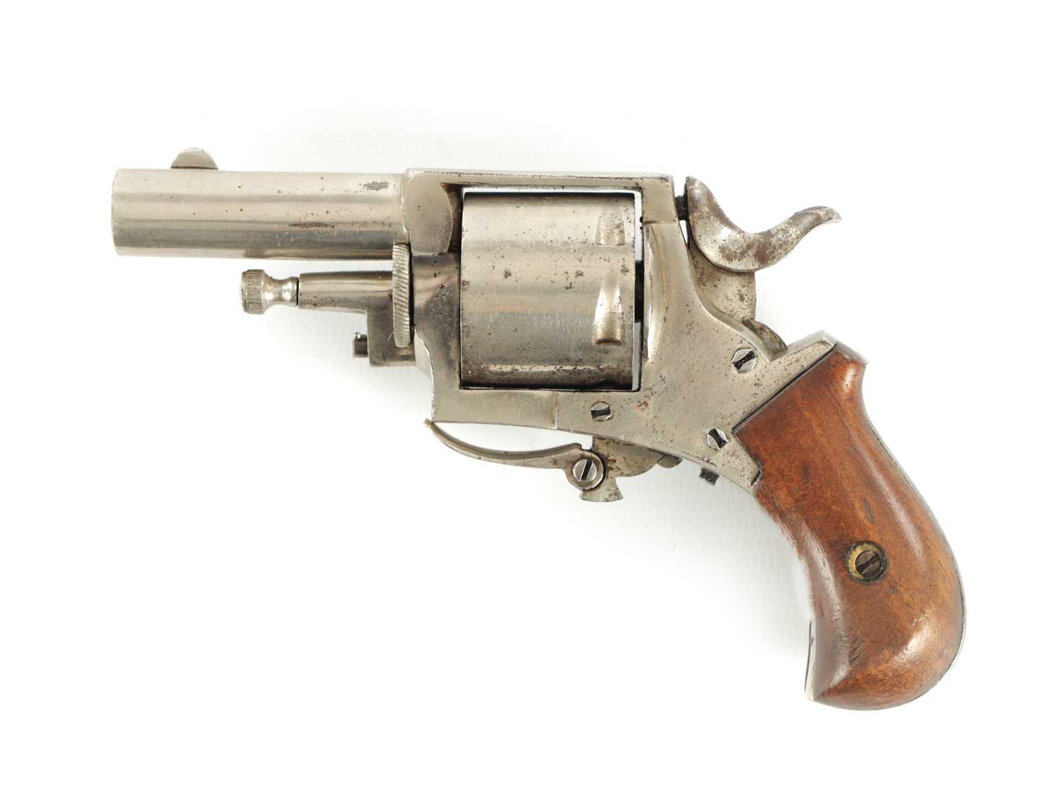 Click A Revolver Lot 653 - A BELGIUM 6 SHOT POCKET REVOLVER