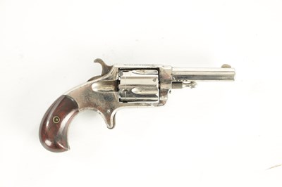 Lot 651 - A CASED HOPKINS AND ALLEN LX30 LONG RIMFIRE FIVE SHOT REVOLVER