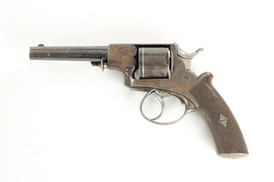 Lot 662 - A CASED ENGLISH TRANTER TYPE .38 RIM FIRE REVOLVER SIGNED BY EDWARD LONDON.