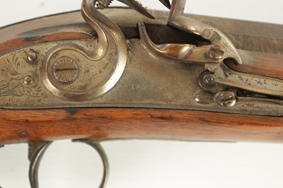 Lot 641 - AN EARLY 19TH CENTURY FLINTLOCK BLUNDERBUSS NOYES OF WARMINSTER