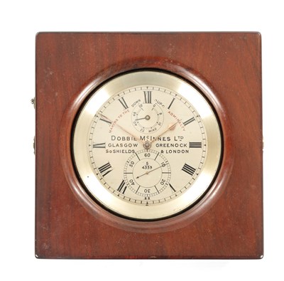 Lot 1058 - BOBBIE MCINNERS LTD. GLASGOW, GREENOCK, SOUTH SHIELDS & LONDON A 19TH CENTURY TWO DAY MARINE CHRONMETER