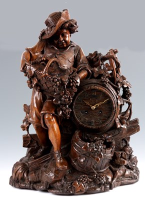 Lot 671 - AN UNUSUAL 19TH CENTURY FINELY CARVED WALNUT...