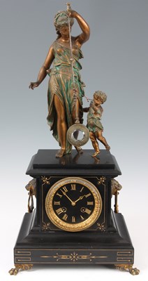 Lot 677 - AN UNUSUAL LATE 19th CENTURY FRENCH FIGURAL...