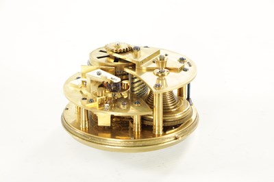 Lot 1148 - JAMES HATTON, LONDON. NO. 330. A RARE AND FINE EARLY 19TH CENTURY EIGHT DAY MARINE CHRONOMETER WITH UNIQUE SPRUNG BOWL DESIGN