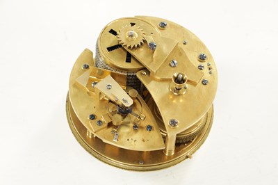 Lot 1148 - JAMES HATTON, LONDON. NO. 330. A RARE AND FINE EARLY 19TH CENTURY EIGHT DAY MARINE CHRONOMETER WITH UNIQUE SPRUNG BOWL DESIGN