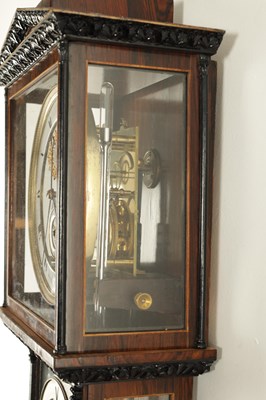 Lot 1234 - AN AUSTRIAN THREE MONTH DURATION BIEDERMEIER REGULATOR WALL CLOCK, SIGNED BRANDL IN WIEN