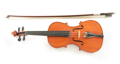 Lot 1292 - AN ENGLISH MODERN VIOLIN LABELLED MALCOLM SMITH, NEWARK, 1998.