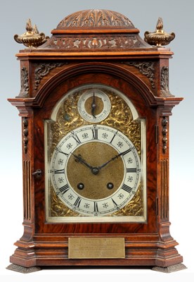 Lot 691 - A LATE 19th CENTURY BURR WALNUT LENZKIRCH...