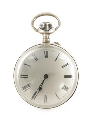 Lot 1087 - AN EARLY 20TH CENTURY SILVER GLASS BALL DESK CLOCK